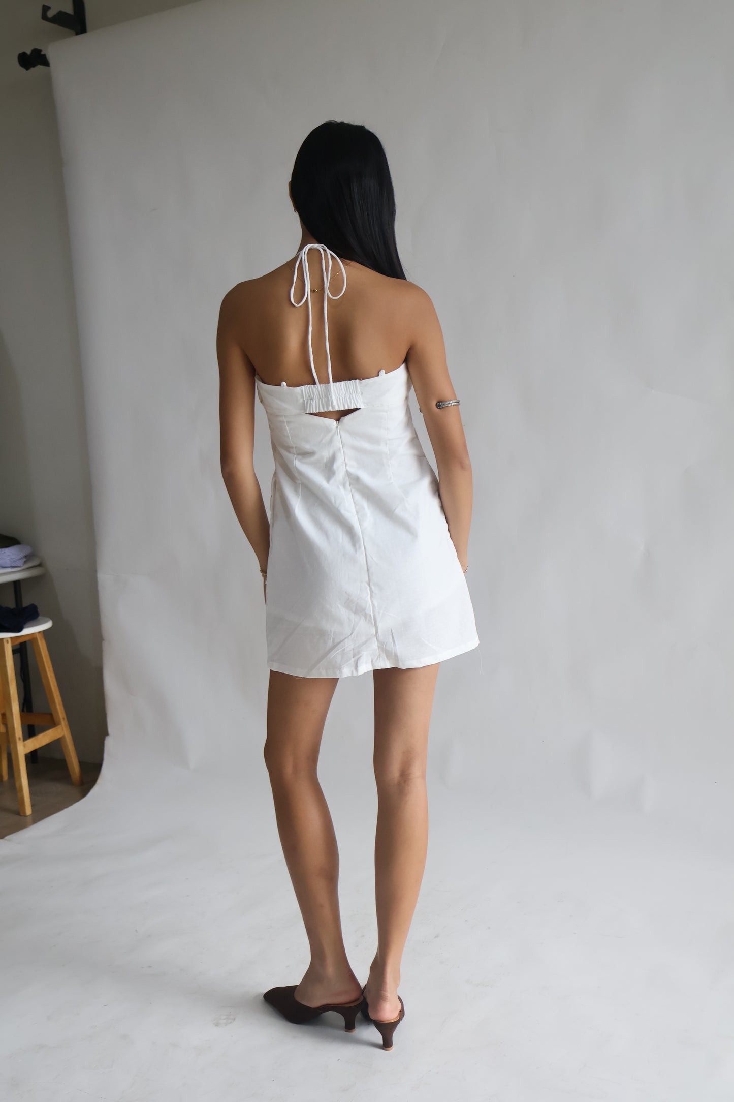 Coral Muti-Way Mini Dress