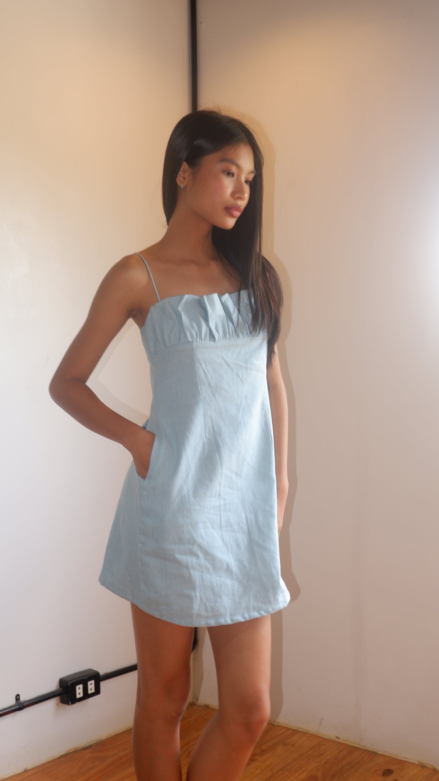 Coral Muti-Way Mini Dress