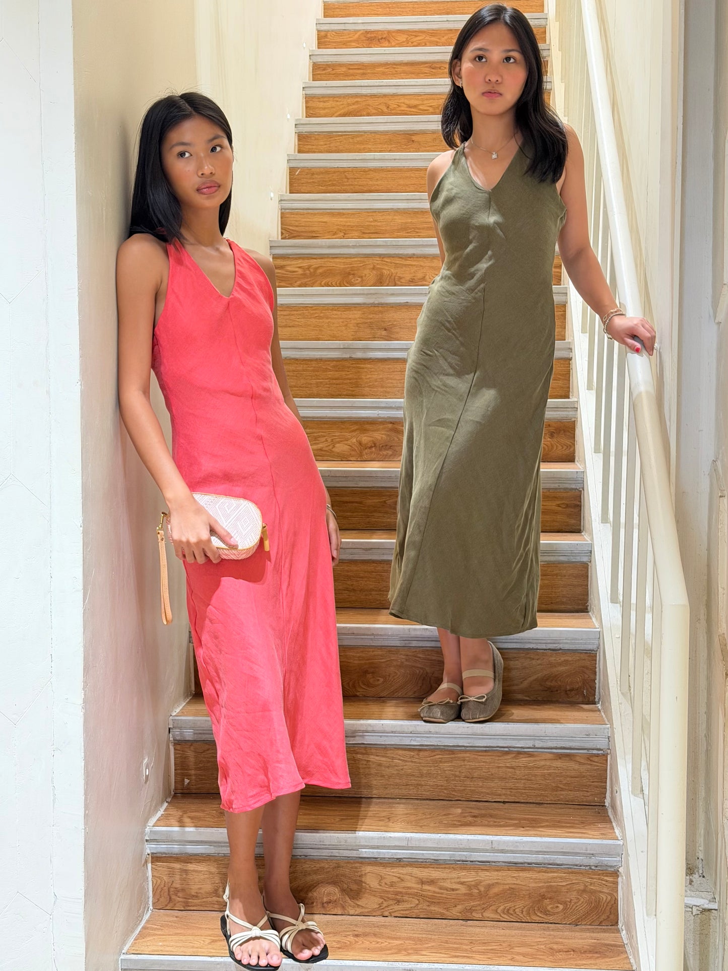 Calma Midi Bias Slip Dress