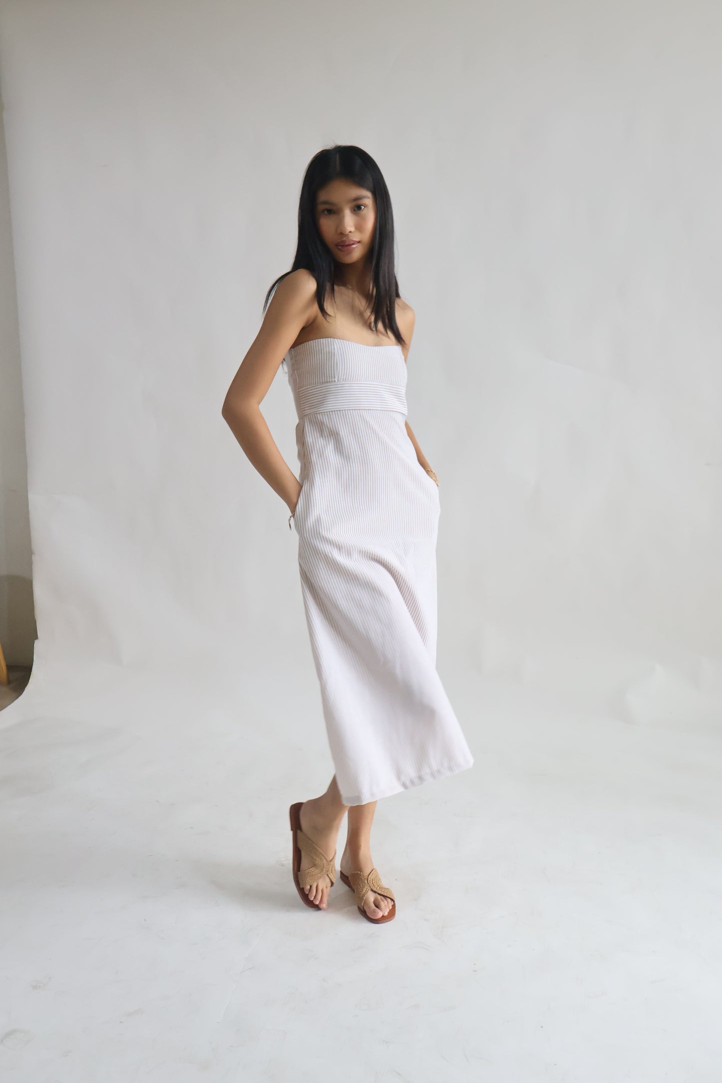 Evie Multi-Way Linen Maxi