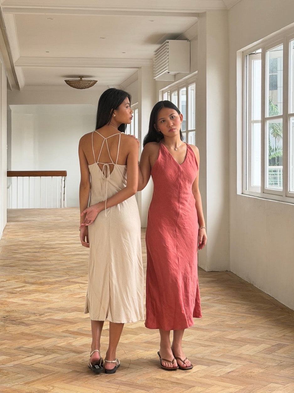 Calma Midi Bias Slip Dress