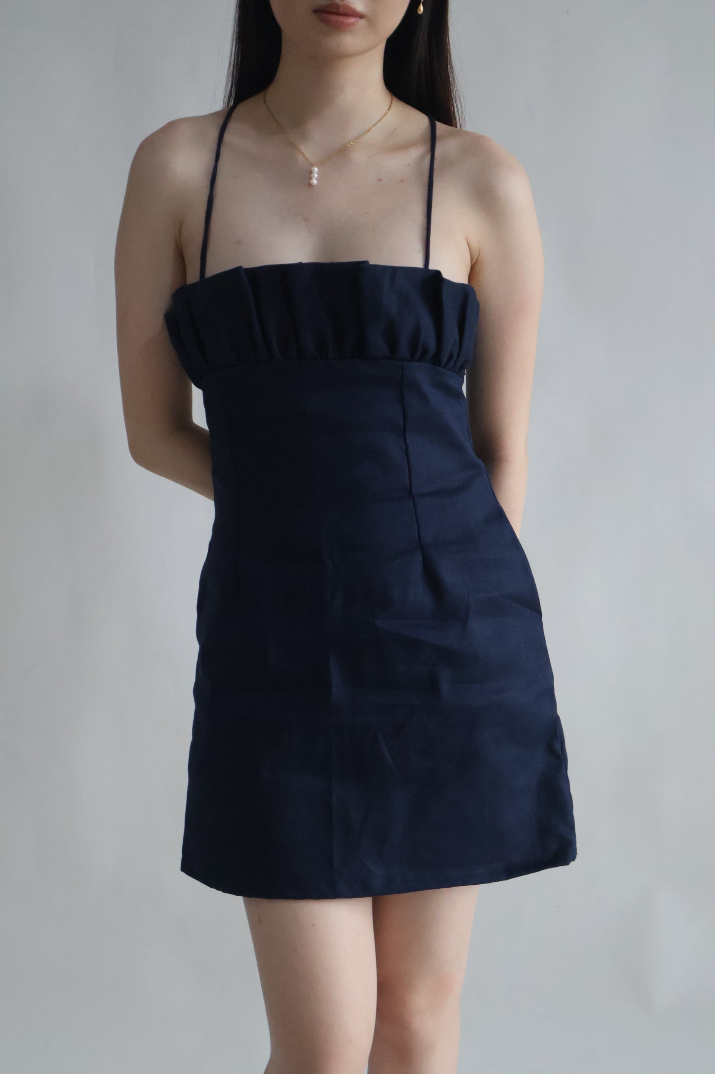 Coral Muti-Way Mini Dress