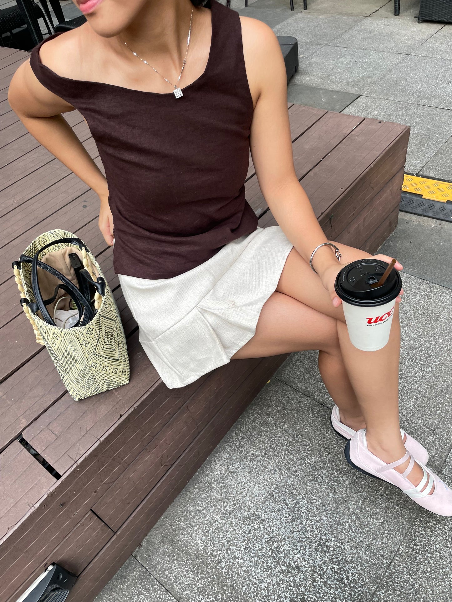 Flora Asymmetrical Top