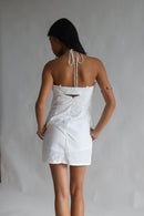 Coral Muti-Way Mini Dress
