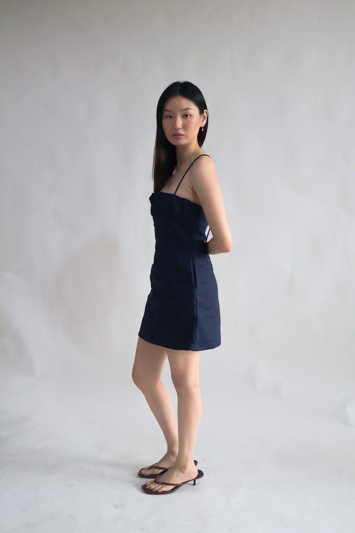 Coral Muti-Way Mini Dress