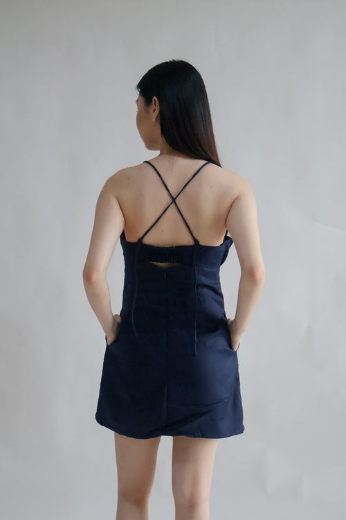 Coral Muti-Way Mini Dress