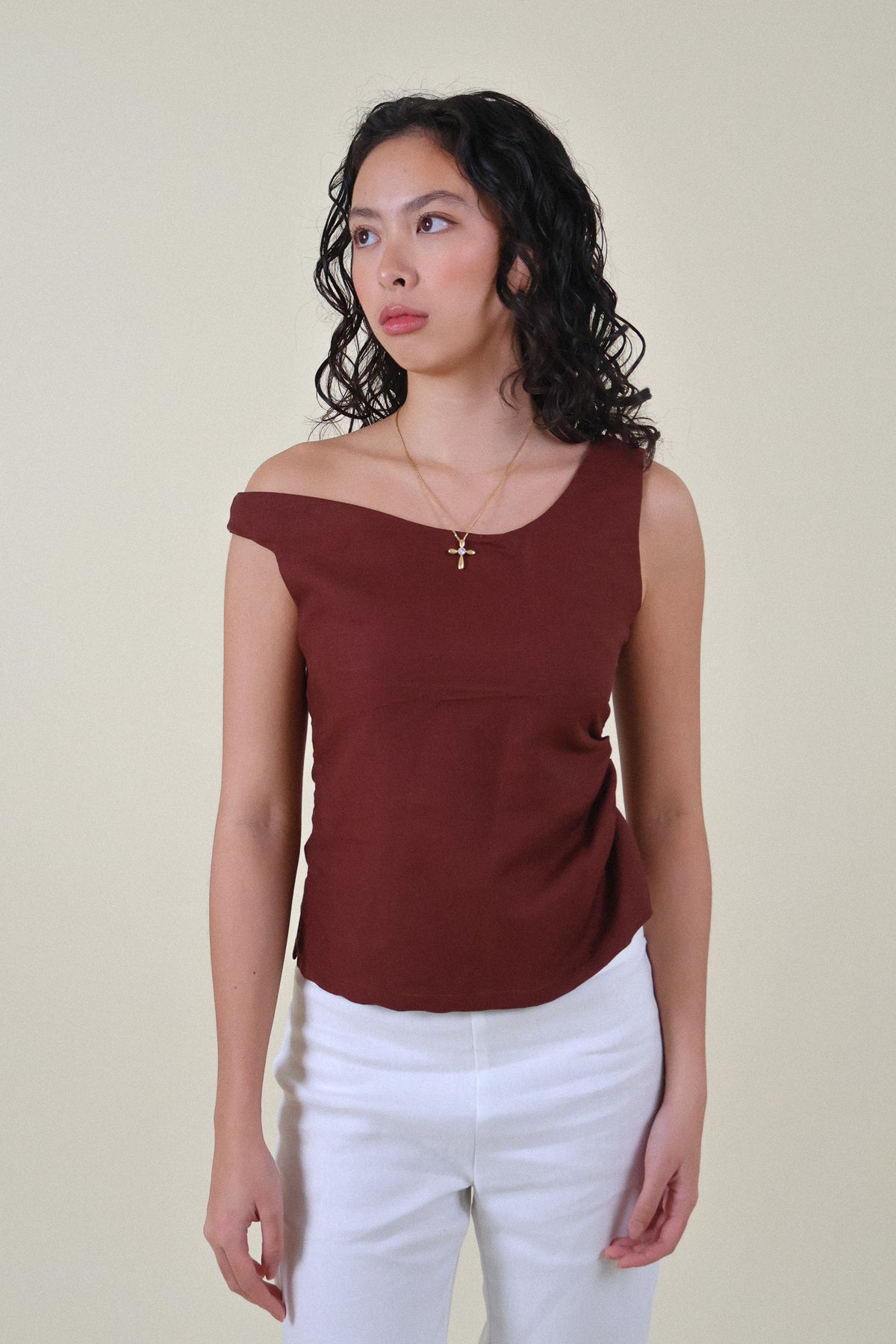 Flora Asymmetrical Top