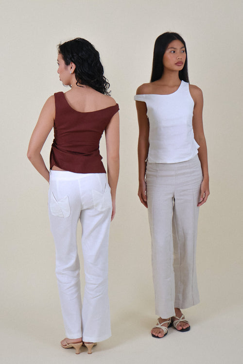 Flora Asymmetrical Top
