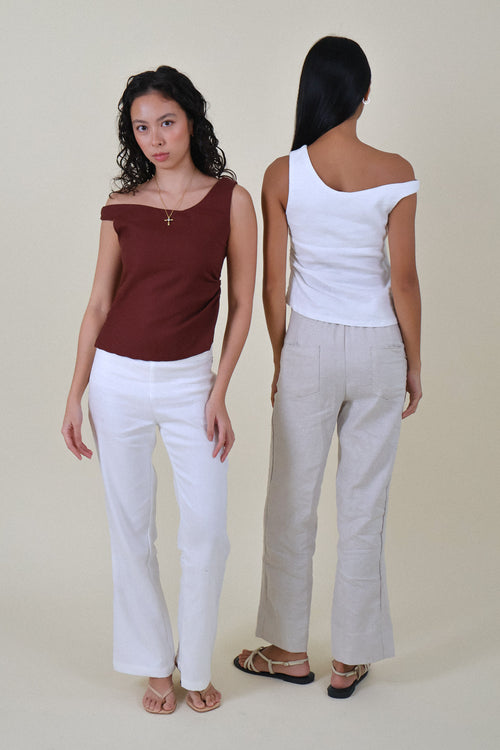 Flora Asymmetrical Top