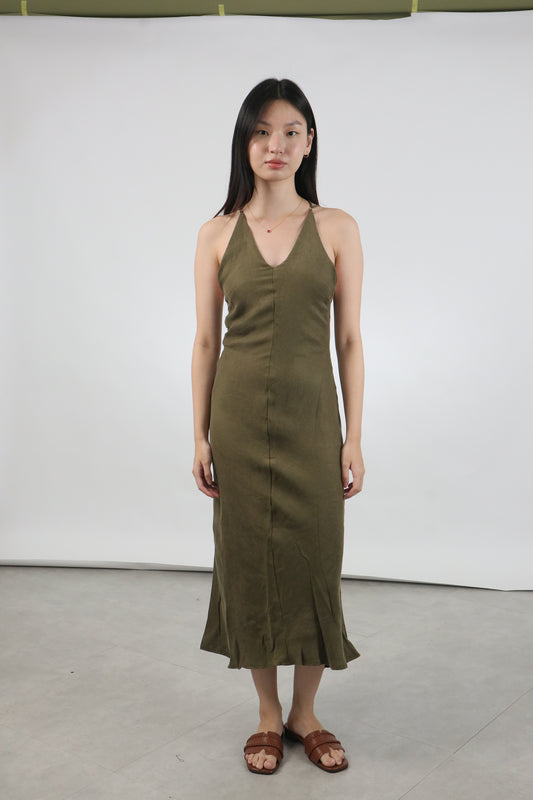 Calma Midi Bias Slip Dress