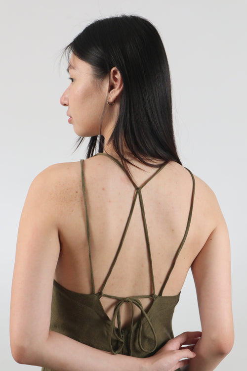 Calma Midi Bias Slip Dress